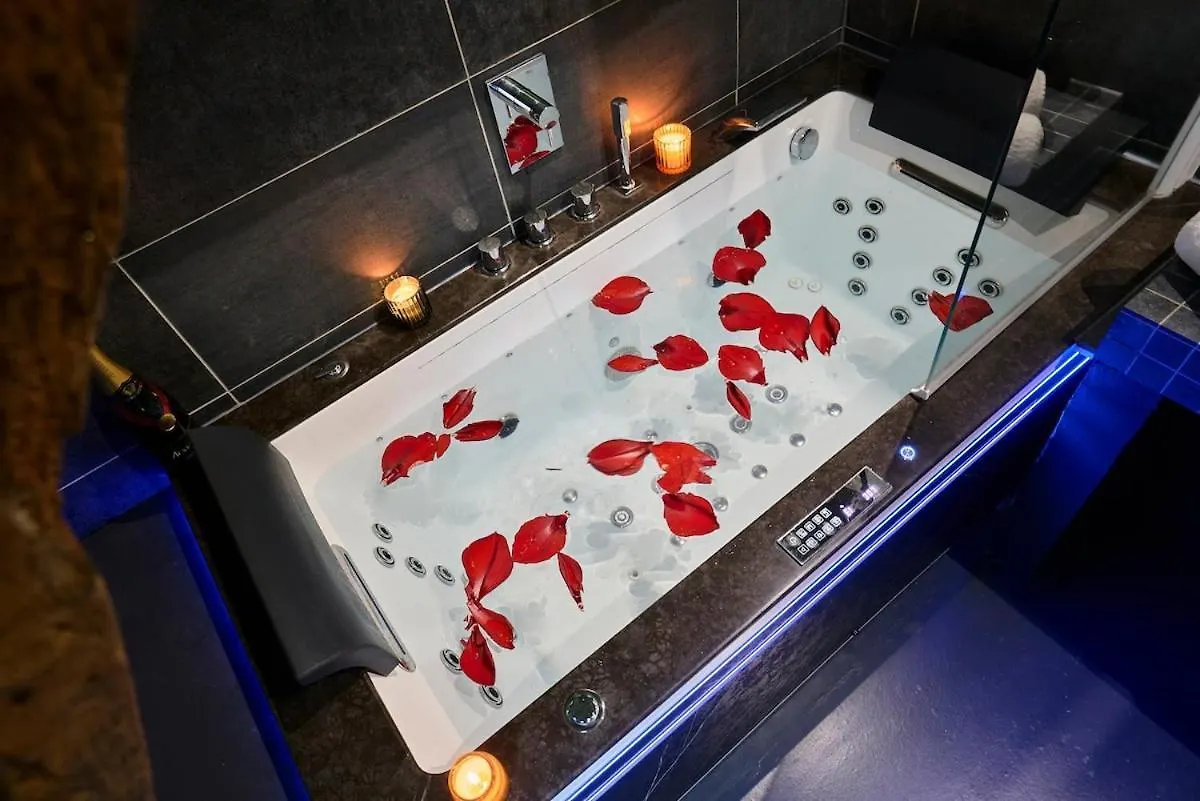 Duplex Rue Royale, Rooftop, Balneo Spa Lille 0*,  France