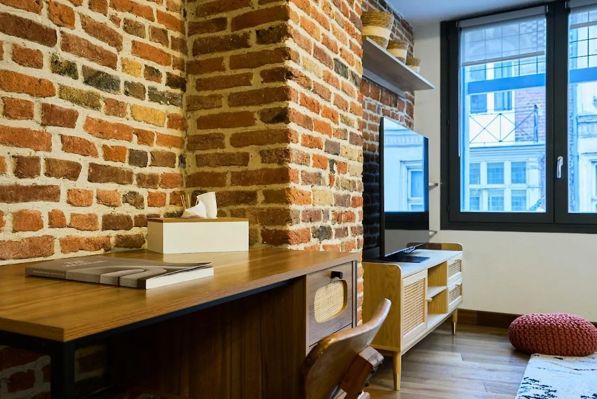 Duplex Rue Royale, Rooftop, Balneo Spa Lille