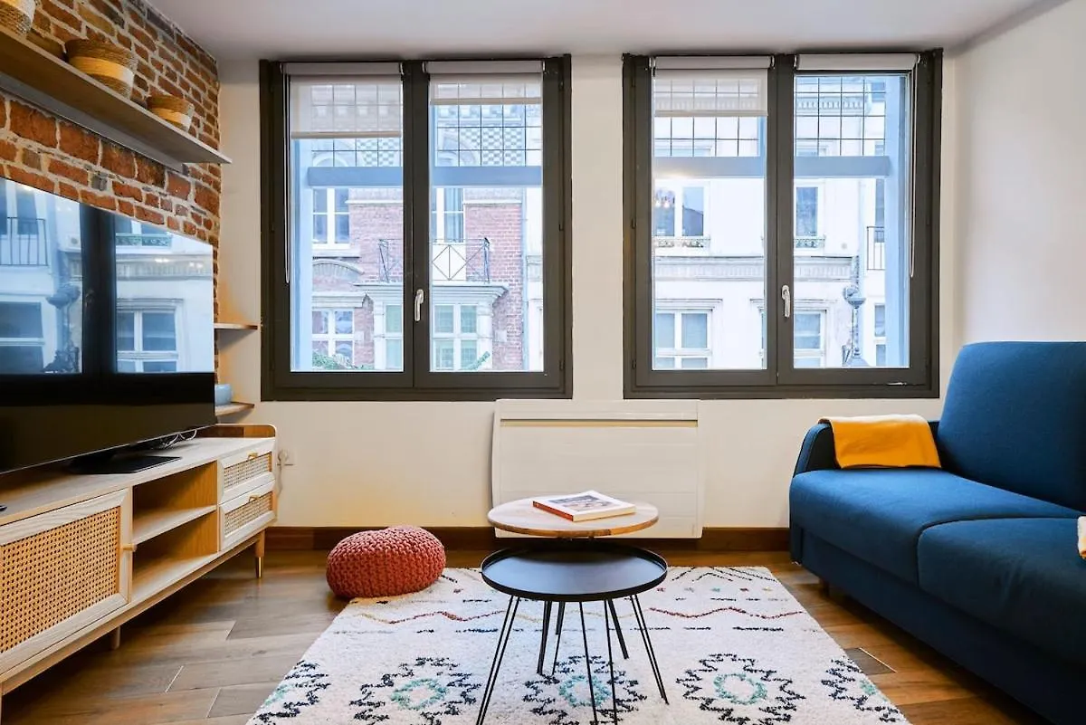 Duplex Rue Royale, Rooftop, Balneo Spa Lille