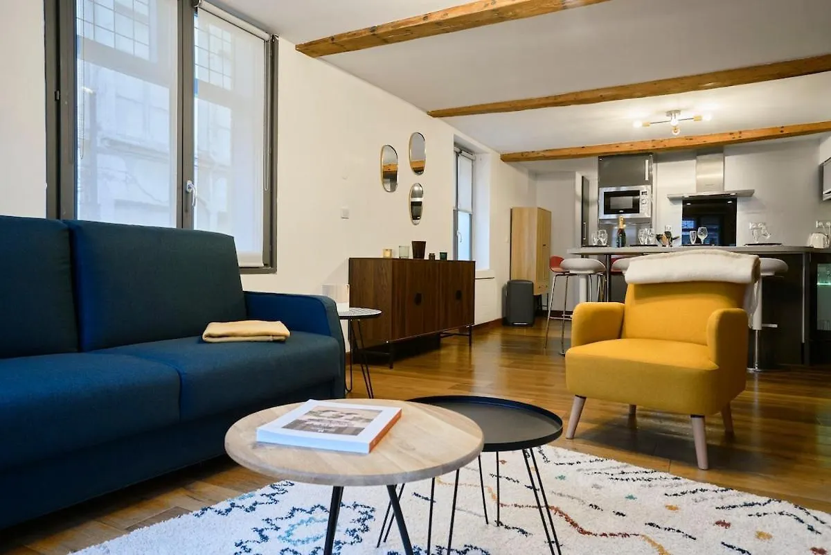 Apartment Duplex Rue Royale, Rooftop, Balneo Spa Lille